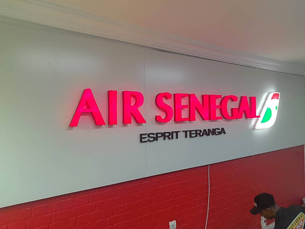 Air Senegal — Interior Signage