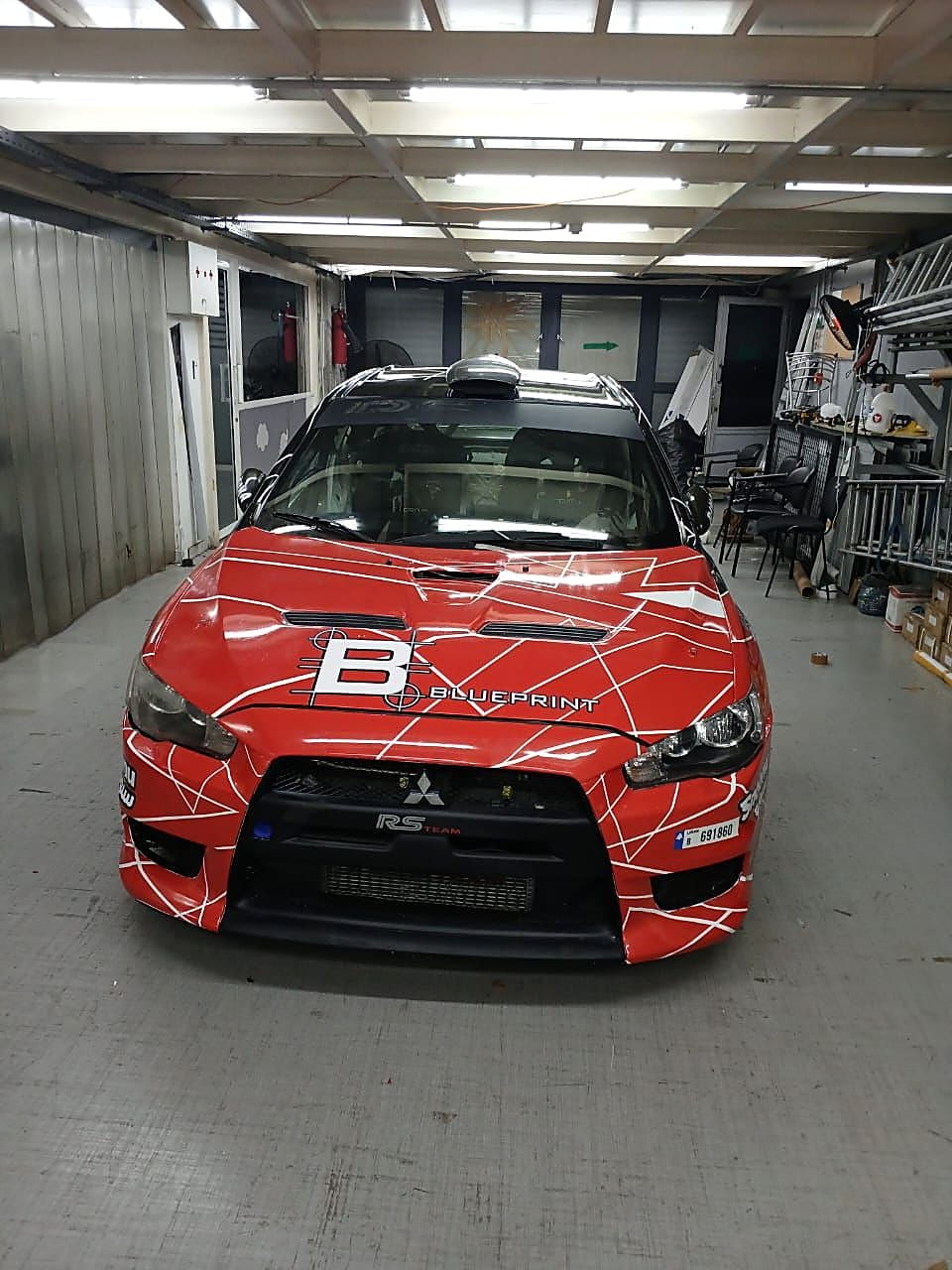 Blueprint — Rally Car Wrap