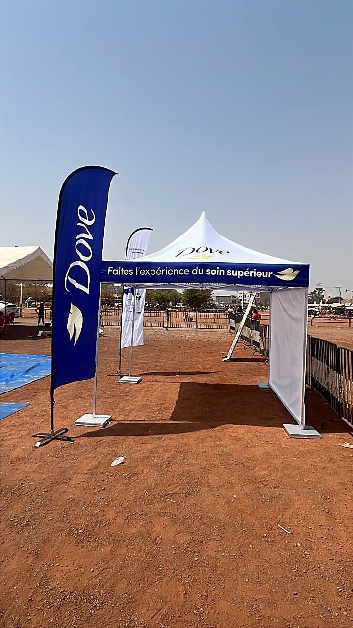 Dove — Event Tent & Flag