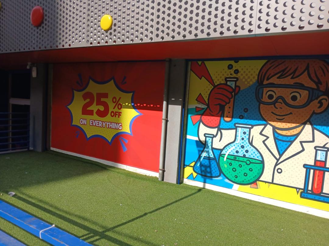 Retail Pop Window — Vinyl Graphics